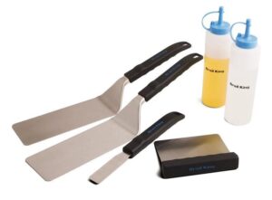 BBQ Accessories 627 Broil King Plancha Set – 6 Piece Flat Top Cooking Kit | 11306