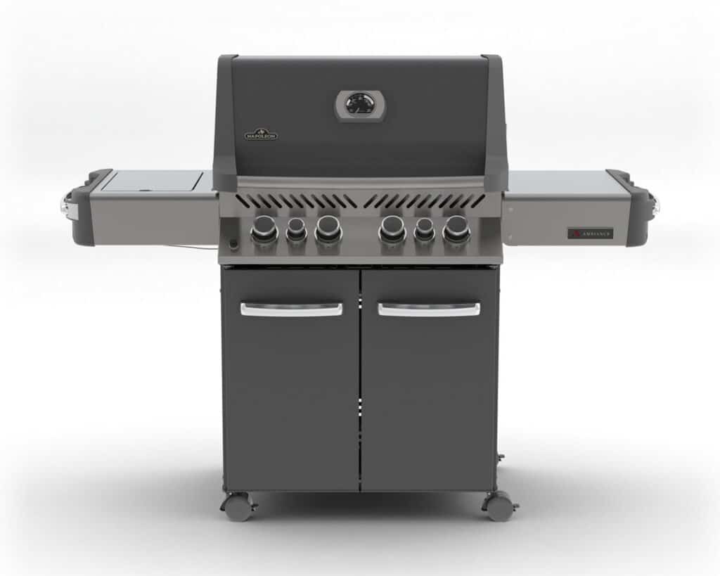 Napoleon Prestige 500 Ambiance Edition  – 6 Burner, 80,000 BTU, Infrared Side Burner