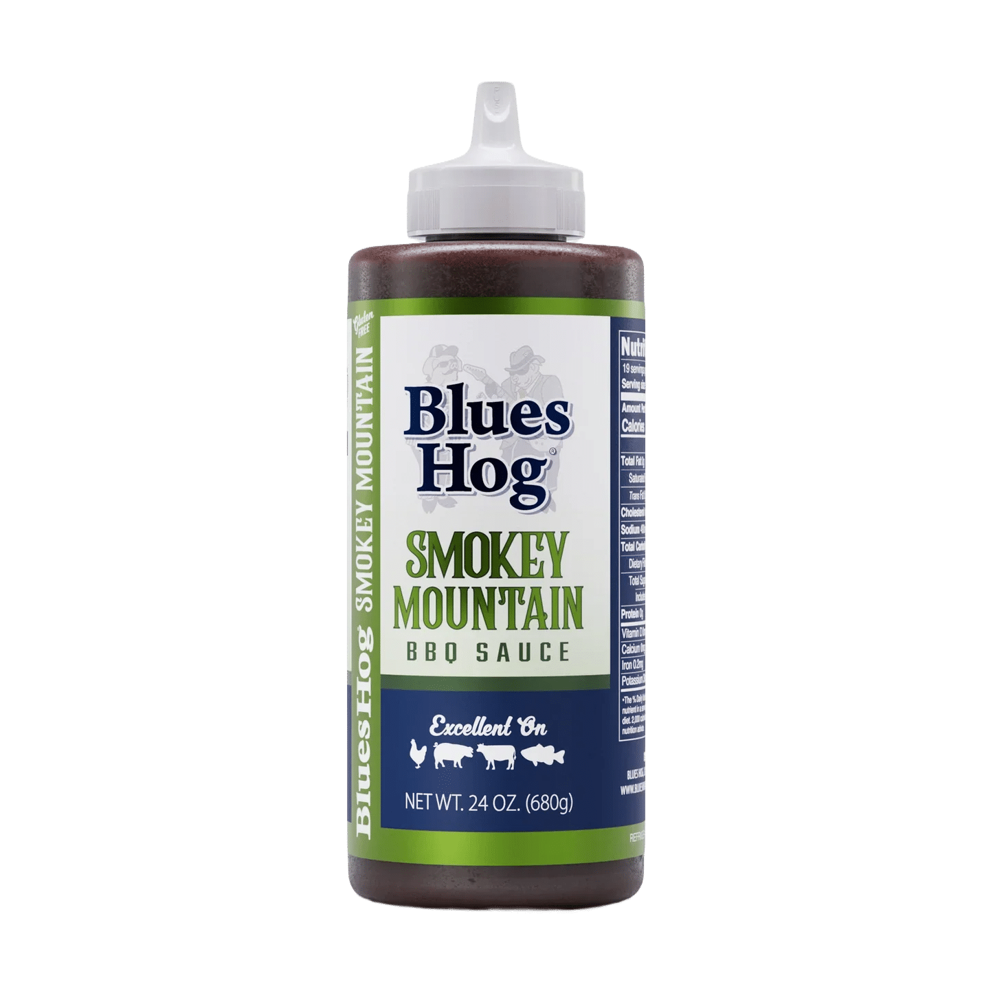 Blues Hog Smokey Mountain BBQ Sauce 24oz 1 Blues Hog Smokey Mountain BBQ Sauce 24oz