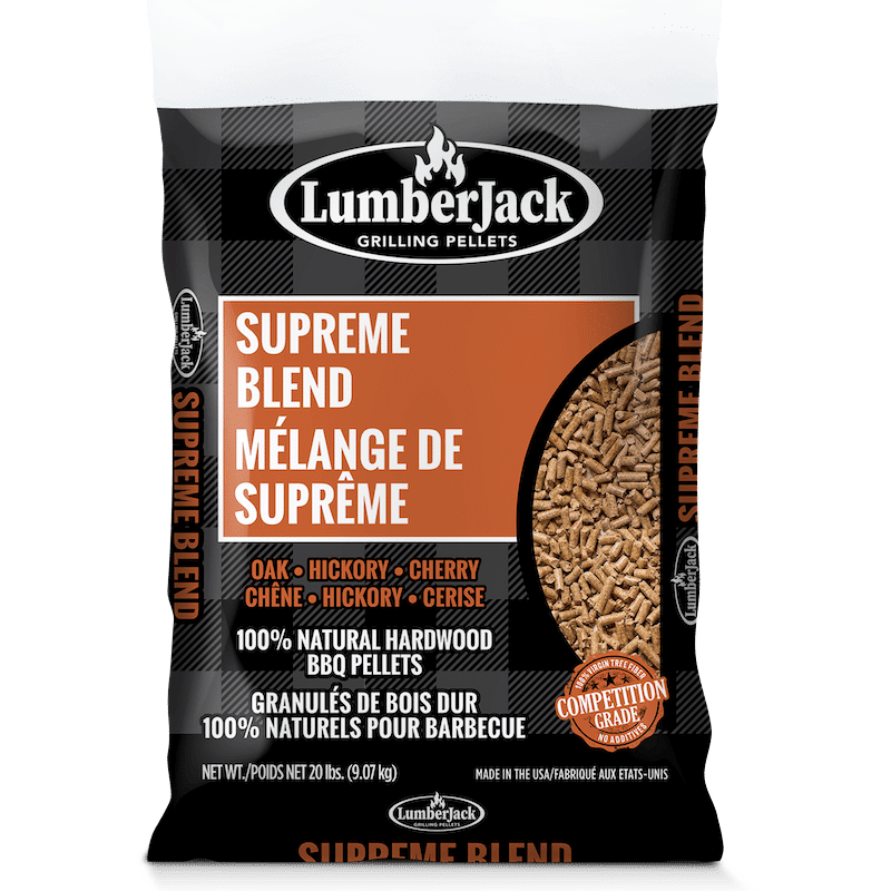 Lumberjack Supreme Blend BBQ Pellets 1 Lumberjack Supreme Blend BBQ Pellets